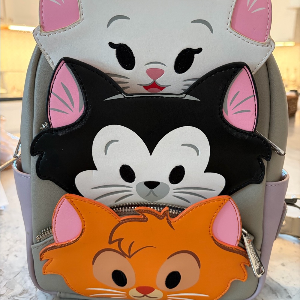 Aristocrats Loungefly Disney Parks Mini Backpack - Like NEW